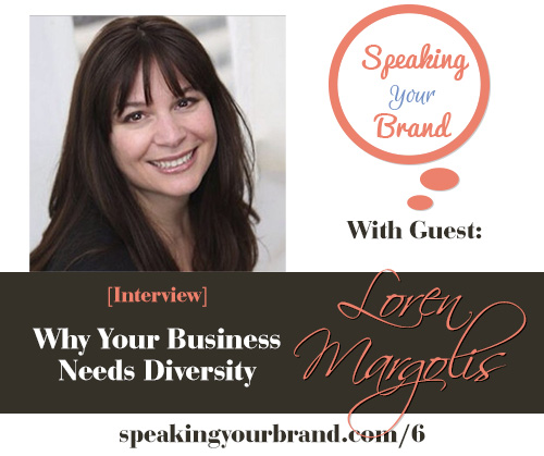 Loren Margolis on the Speaking Your Brand podcast