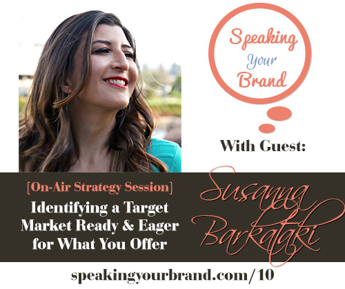 Susanna Barkataki on the Speaking Your Brand podcast