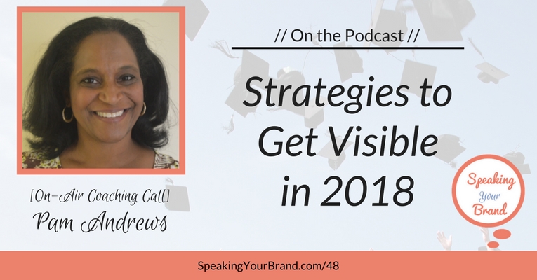 Pam Andrews on the Speaking Your Brand podcast