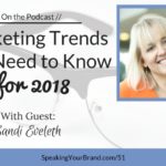 Marketing Trends You Need to Know for 2018 with Sandi Eveleth: Podcast Ep. #51