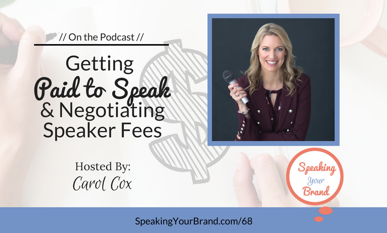 Getting Paid to Speak and Negotiating Speaker Fees