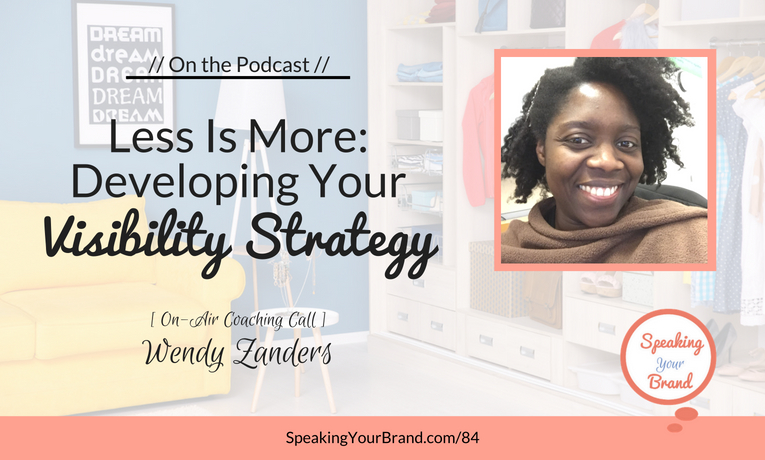 Wendy Zanders on the Speaking Your Brand podcast