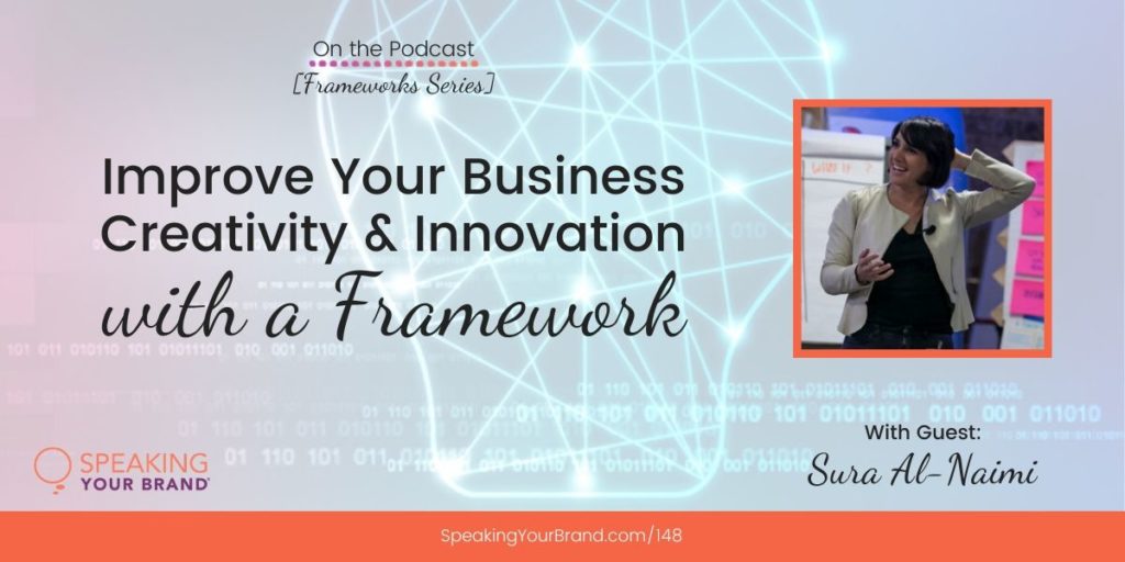 Improve Your Business Creativity and Innovation with a Framework with Sura Al-Naimi [Frameworks Series]: Podcast Ep. 148 | Speaking Your Brand