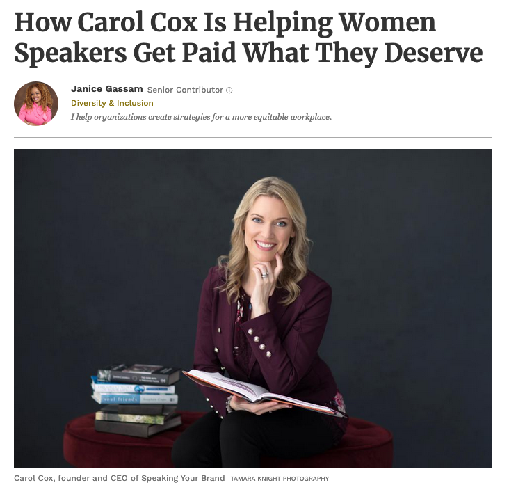 Carol Cox featured in Forbes article
