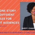 Using One Story with Different Angles for Different Audiences with Chanta Wilkinson | Speaking Your Brand