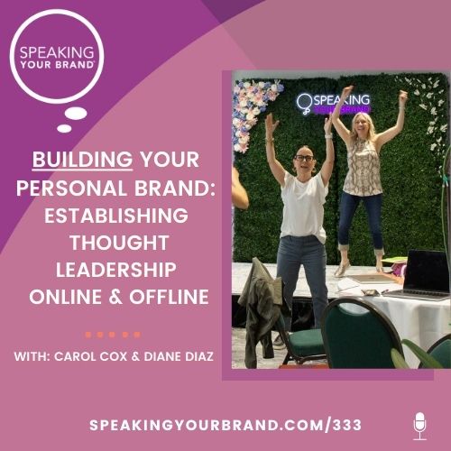 Building your personal brand online and offline