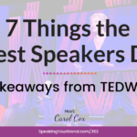 7 Things the Best Speakers Do TEDWOMEN