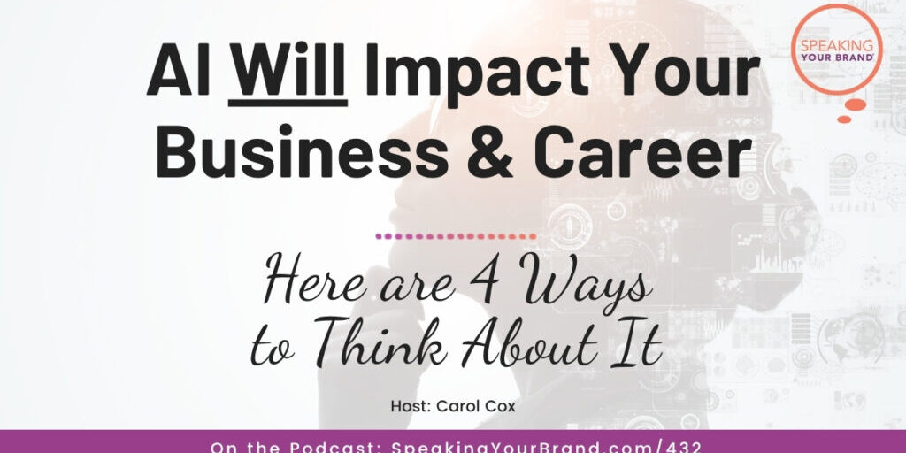 Behind the Scenes of My AI-Powered Business: Real-World Use Cases with Carol Cox: Podcast Ep. 433